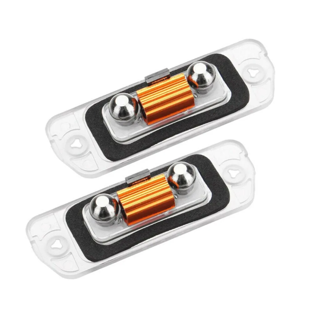 

DC 12V License Plate Light ABS For Mercedes-Benz GL350 2010-2012 Parts Set Replacement Kit