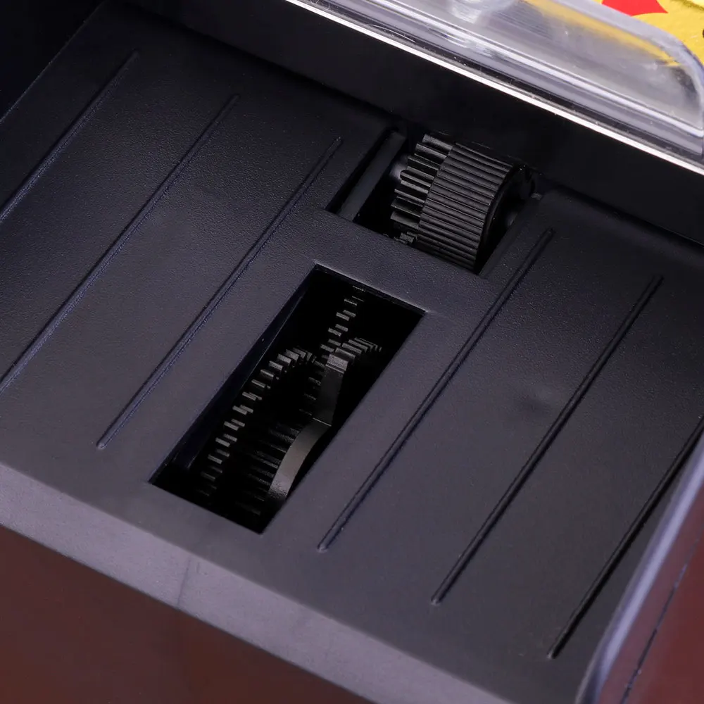 

Board Game Poker Electric Automatic Shuffler Perfect Without Battery for Bridge Poker Sized (Black,