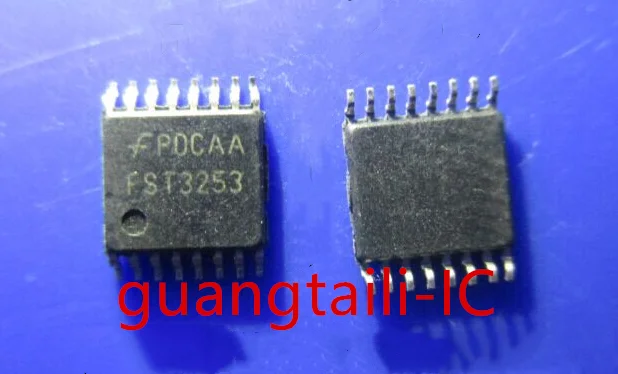 

10PCS FST3253MTCX TSSOP16 FST3253 MTCX MSOP16 Multiplex decoding chip New original