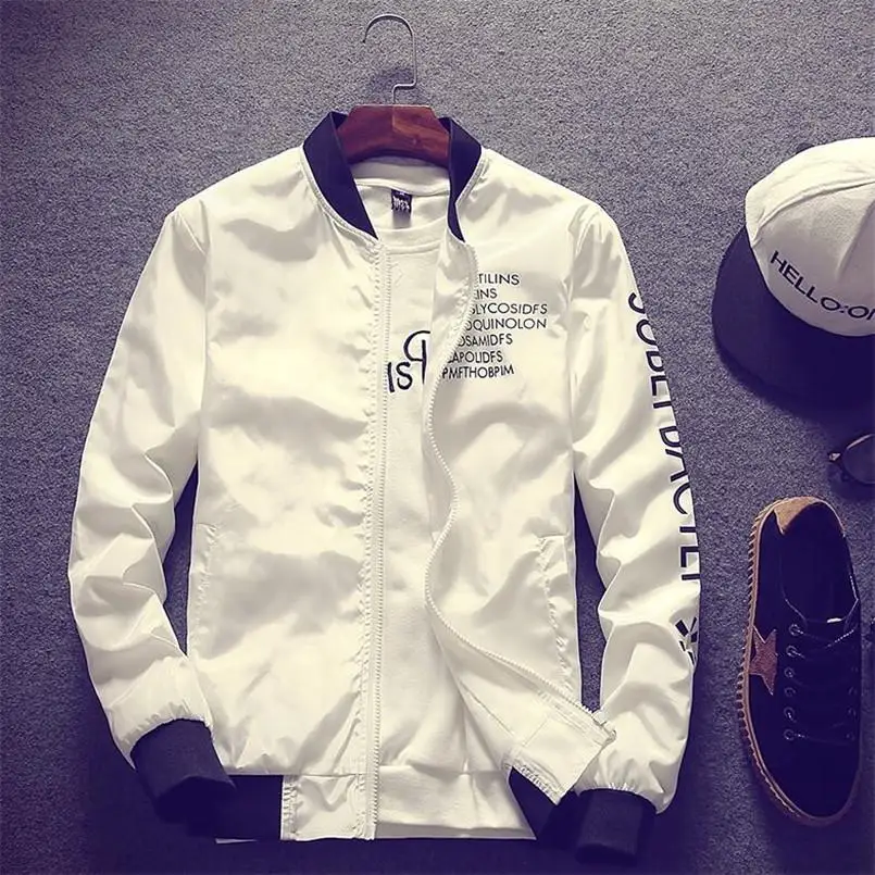 Одежда новинка куртка бомбер мужская Тонкая пилотная Мужская ветровка пальто в