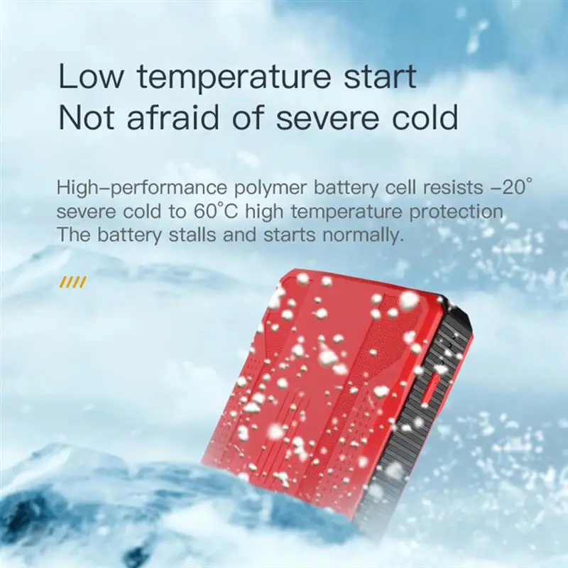 Пусковое устройство для автомобиля внешний аккумулятор на 20000 мАч портативное
