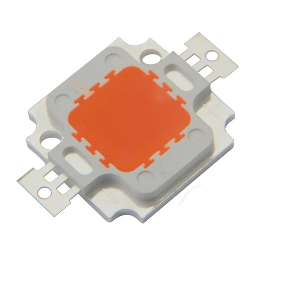 1-10PCS10W 380-840NM 380NM-840NM завод растут Светодиодные лампы свет полный спектр Led Grow Light |