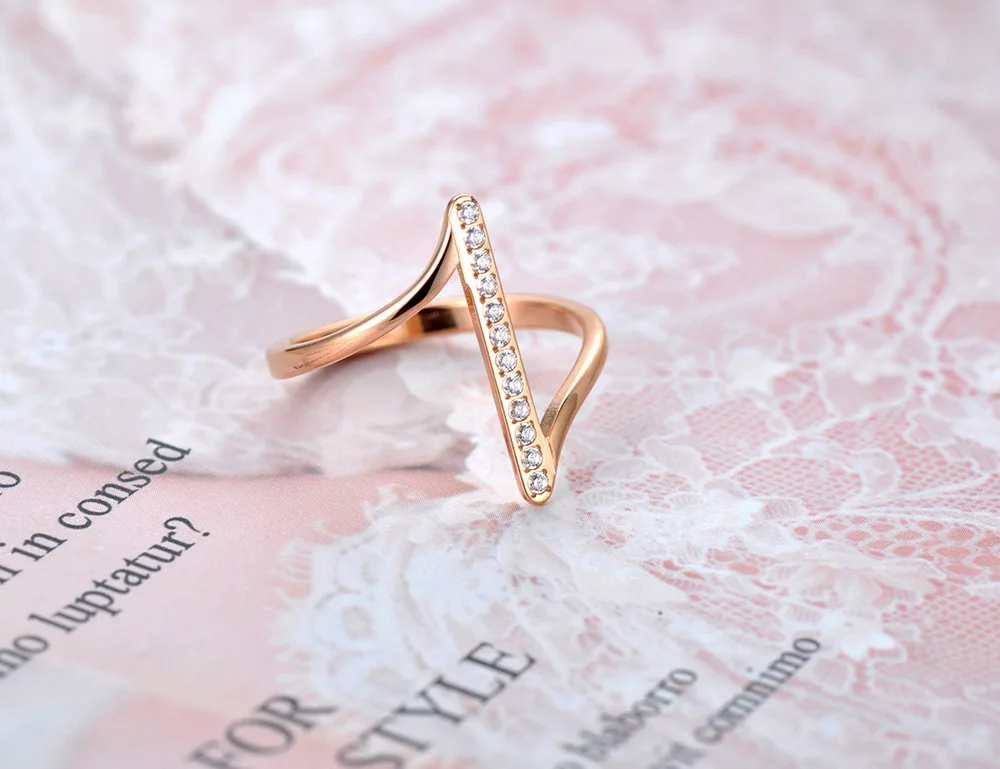 Кольца Lokaer R20005 с геометрическим дизайном для женщин и девушек модные простые