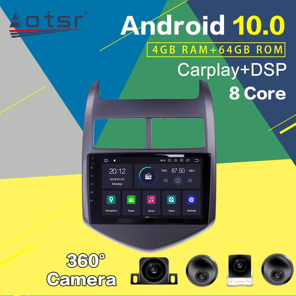 Автомобильная GPS навигация автомобильная стереосистема для Chevrolet Aveo Android радио