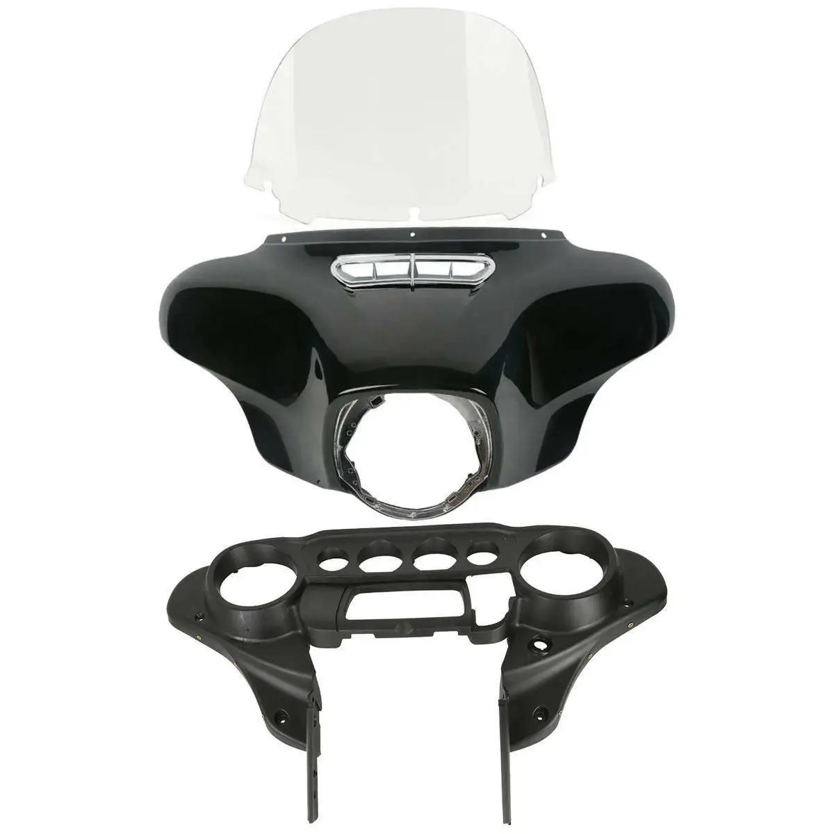 Внутренняя и внешняя Обтекатели лобового стекла мотоцикла для Harley Touring Street