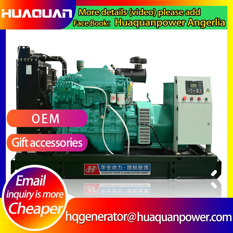 Непрерывная работа 187 кВт кВА дизельный двигатель генератор Индия цена |