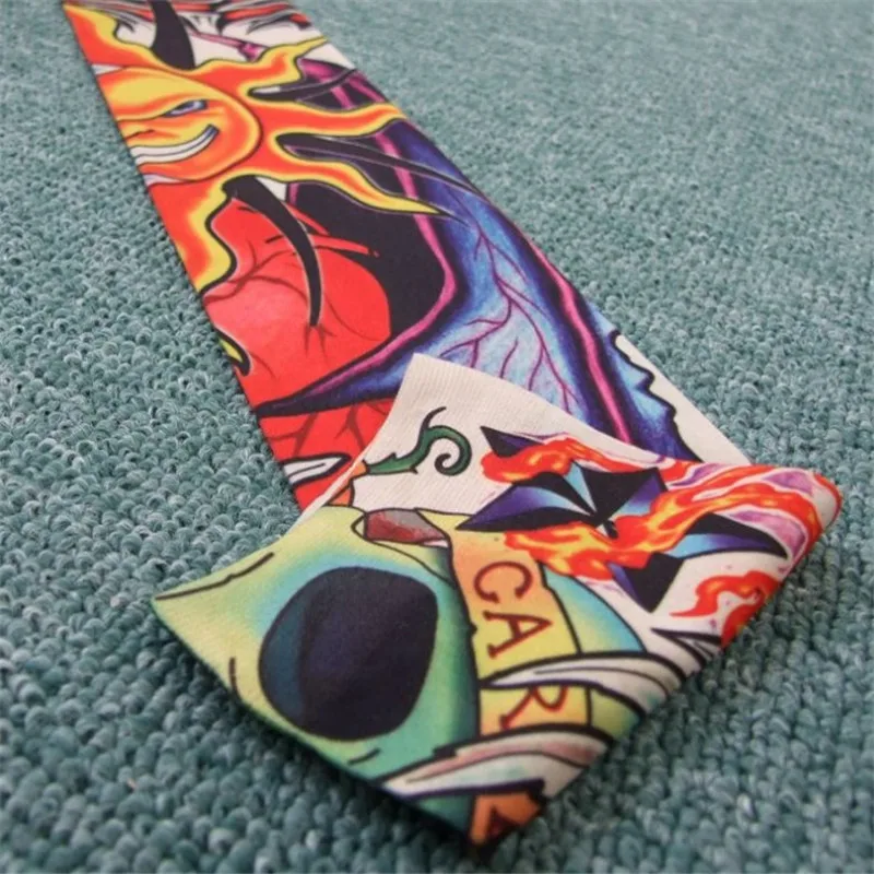 Новинка модные рукава с татуировкой теплые Рукава унисекс УФ-защитой уличные