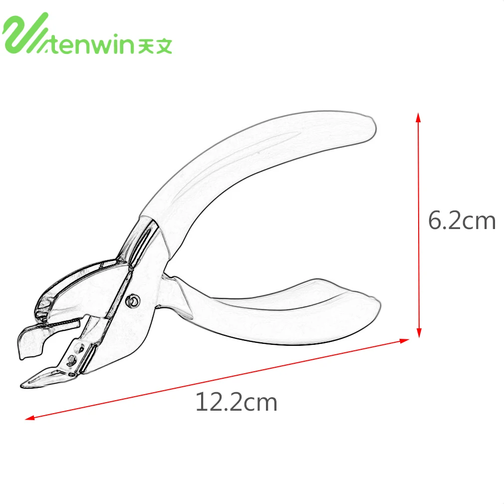 

TENWIN 8501 New Comfortable Handheld Staple Remover Office Staple Remover Nail Pull Out Extractor School Office Tool