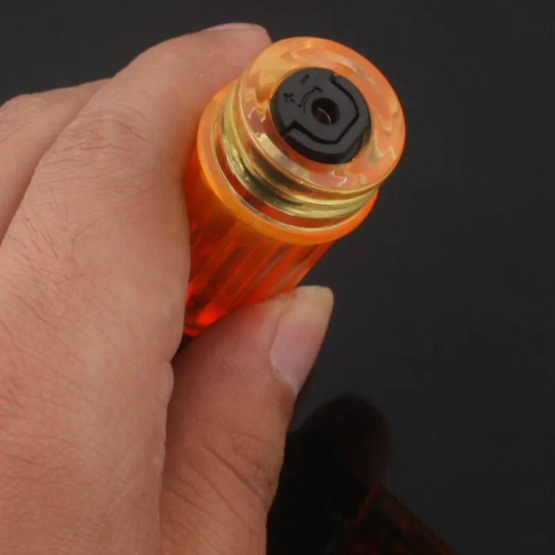 

Visible Gas Blue Flame Torch Turbo Lighter Spray Gun Electronic Lighter Gas Lighter 1300C Butane Cigar Lighters Gadgets