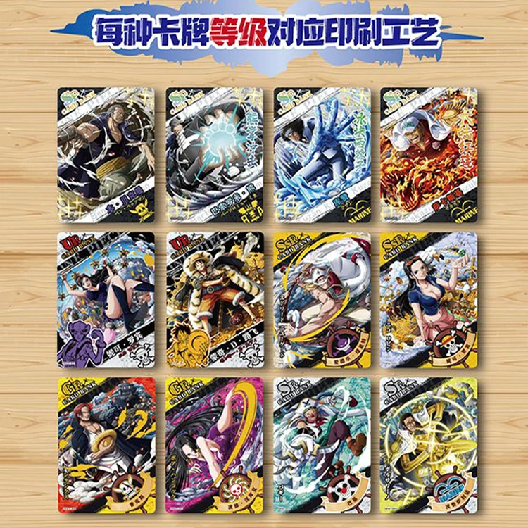 Luffy Roronoa Sanji Nami TCG японское аниме коллекция карт карты игры 50-210 шт./коркоркор.
