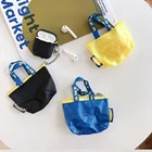 Чехол-кошелек для Airpods Pro, силиконовый, с отделением для монет, наушников