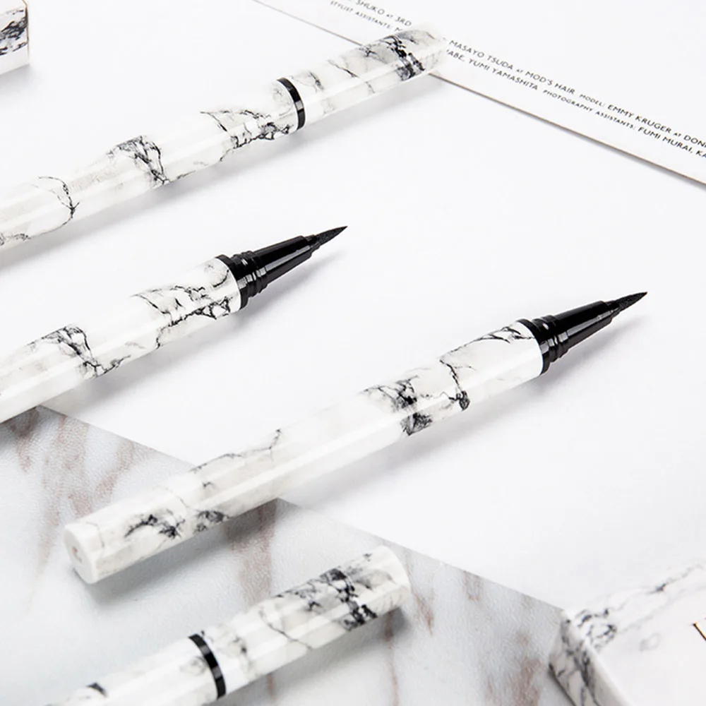 1 шт. мраморная подводка для глаз начинающих цвет макияж длительный