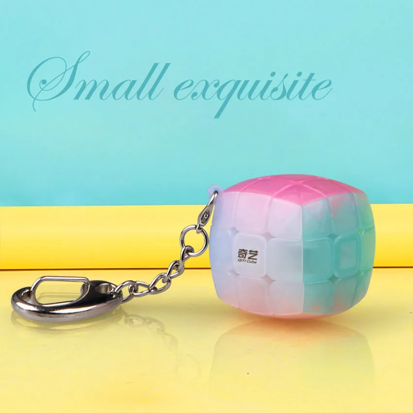 Qiyi Warrior W 3x3x3 jelly Magic Cube Профессиональный 2x2 скоростные кубики Пазлы скоростной куб