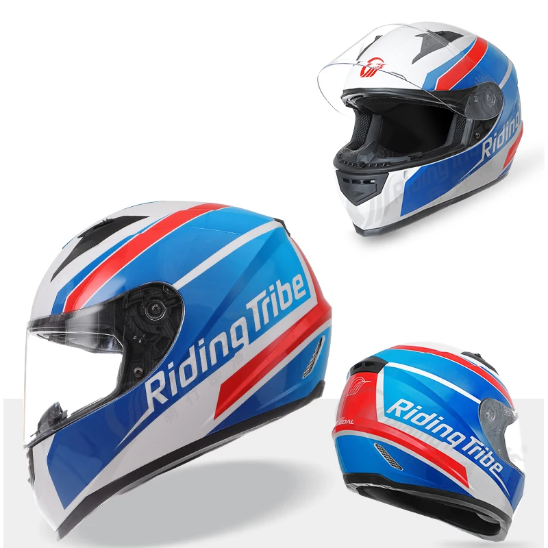 Мотоциклетный шлем унисекс-для взрослых легкий закрывающий лицо однотонный