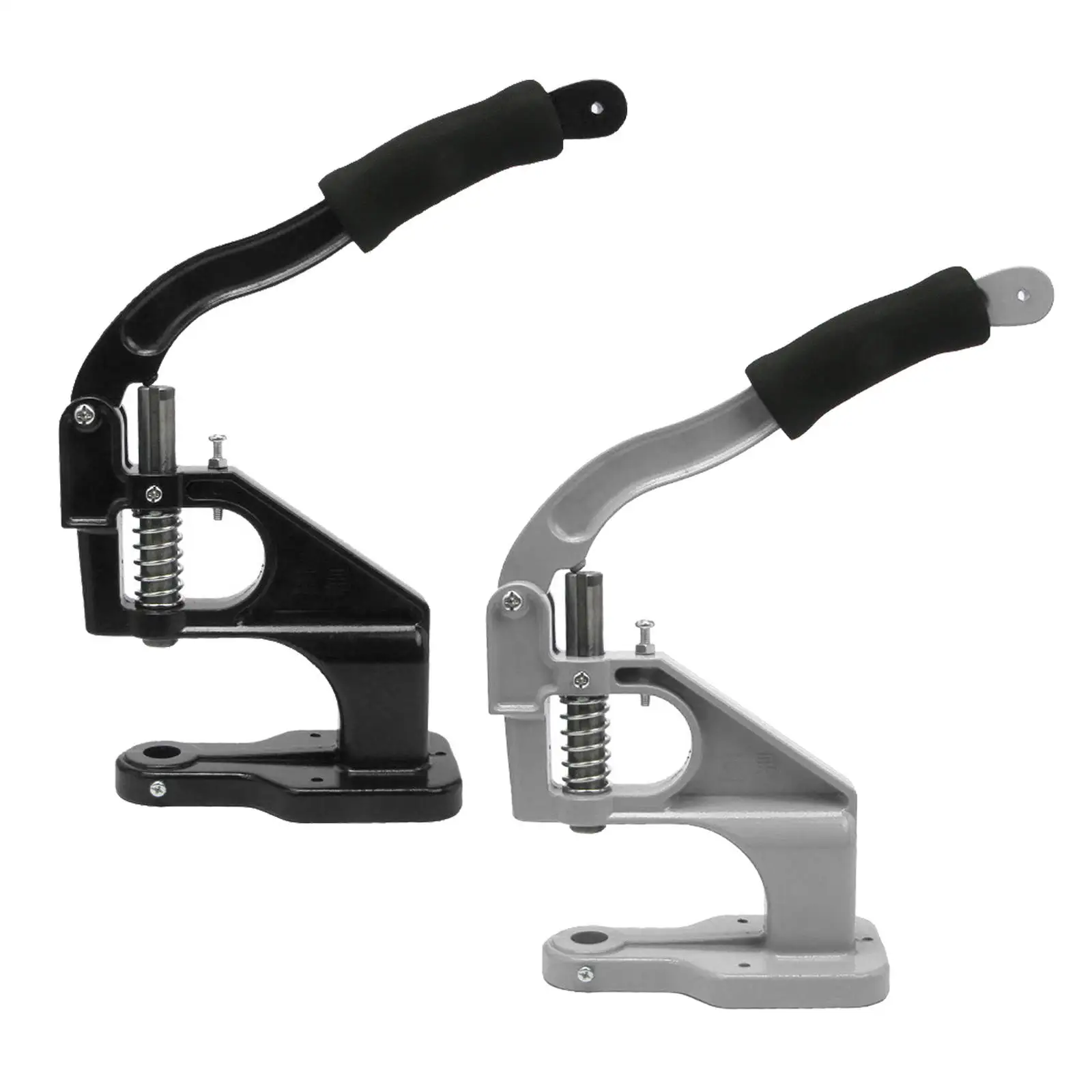 

Manual Punching Grommet Machine Hand Press Eyelet Hole Punch Tool for Banners Bag Shoes Leather Belts