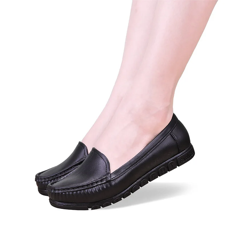 

Women Platform Shoes Woman Flat Casual Pleat Heel Shoes Lady Slip On Mesh Comfort Plain Black Shoes dames schoenen rty6