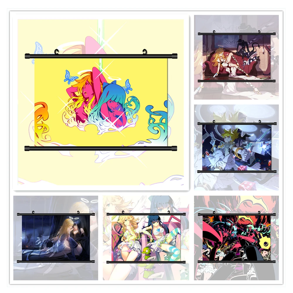 Трусики и чулки с подвязкой Аниме Манга HD печать на стене постер свиток | Дом сад