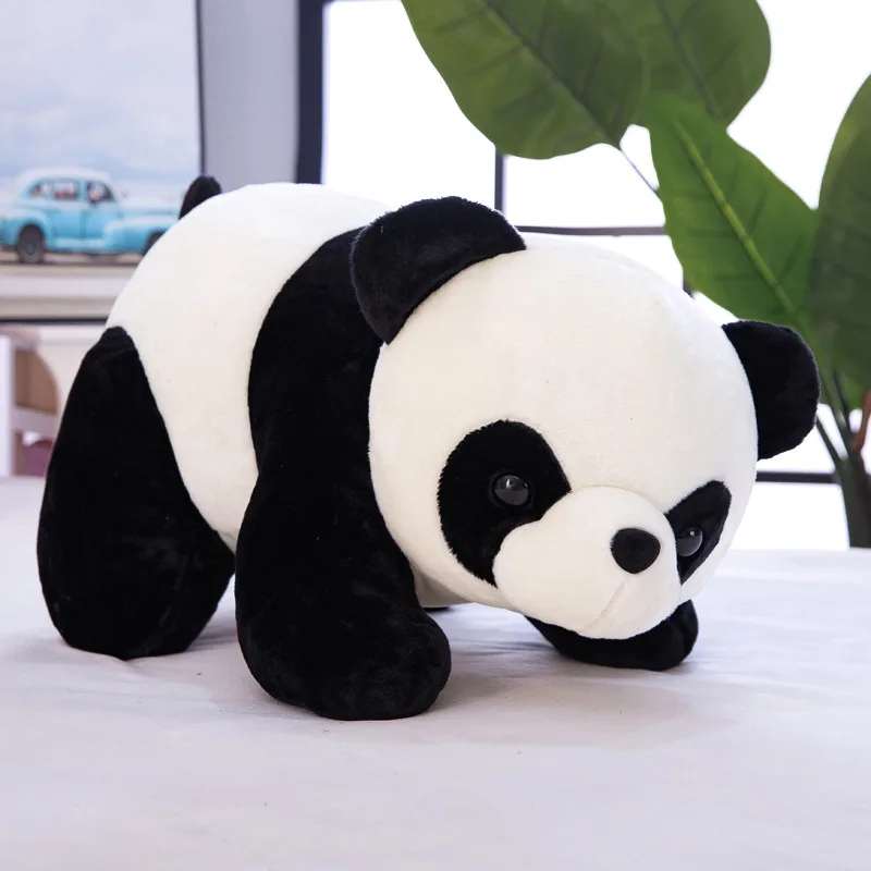 Новый рептилий панда мальчик подарок гигантская плюшевая игрушка ткань кукла