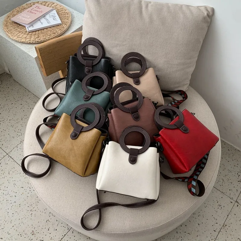 

2020 New Fashion Mini Bags For Women Palm Pattern Elegant PU Leather Shoulder Messenger Bag Bolsas Women's Handbag Sac A Main