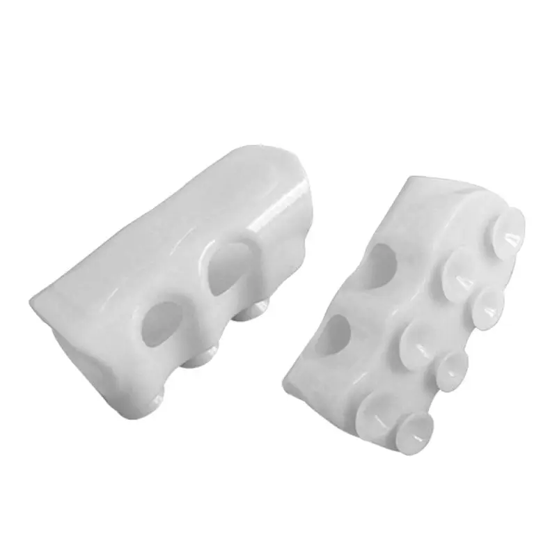 

28EB 2Pcs Silicone Strong Wall Suction Cup Shower Head Holder Shower Bracket Hanger Wall Mount Rack Hook Bathroom Accessories