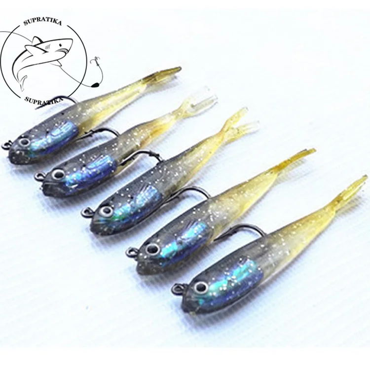 10 шт./лот мягкие свинцовые рыболовные приманки 6 5 г/75 мм воблеры Реалистичная