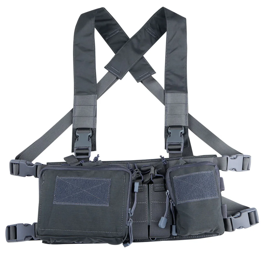

Многофункциональная подставка для тарелок Wosporst Molle, съемный легкий жилет с сумкой для хранения магазина, подходит к тарелке JPC2.0 Carrie-G
