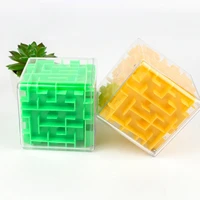 patience games 3d cube puzzle maze toy hand game case box fun brain game challenge toys balance educational toy for children