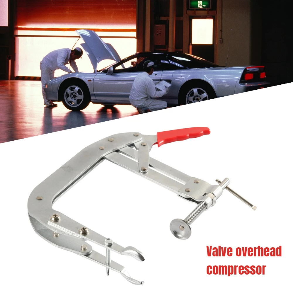 

8 Inch Valve Compressor Universal Adjustable Valve Spring Compressor Automotive Engine Compress Repair Hand Tool Car Accessories