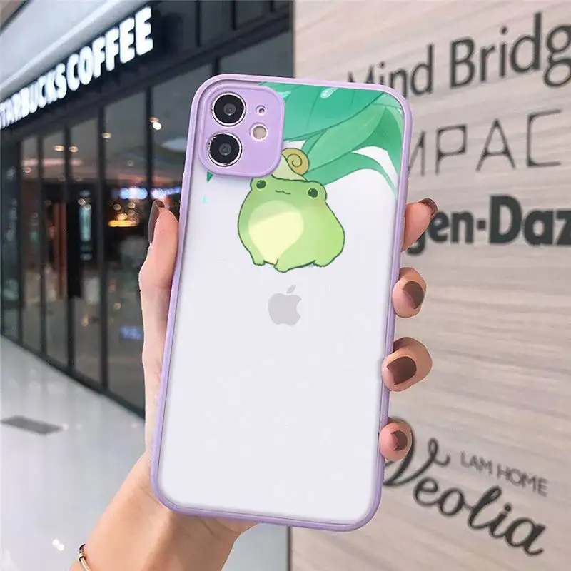 

French Bulldog Dog cute funny luxury Phone Case funda matte transparent For iphone 7 8 11 12 plus mini x xs xr pro max cover