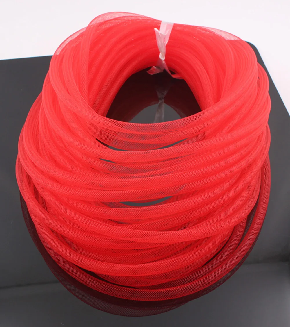 Сетчатый шнур для браслета диаметром 8 мм пластиковая трубка нить веревка сделай
