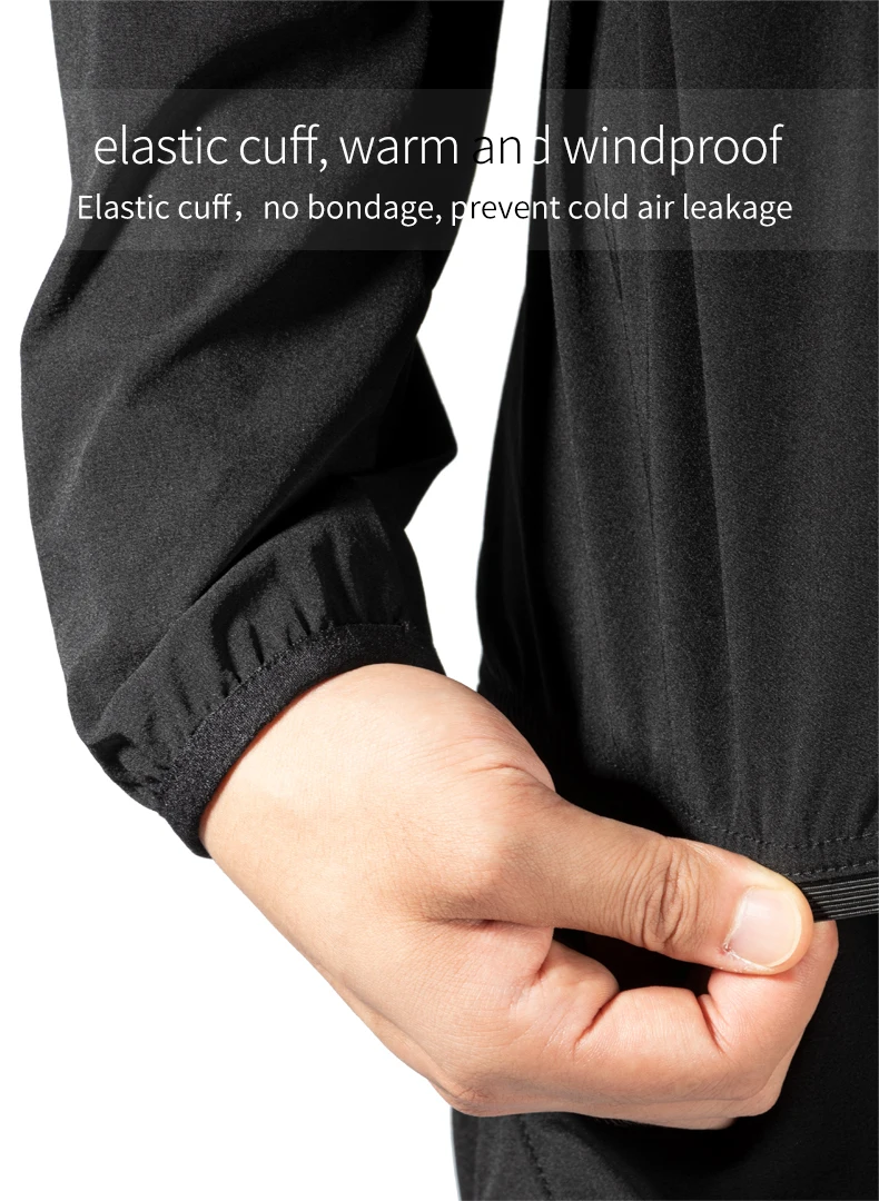 CoolChange Long Sleeve Cycling Jersey Set Mountain Road Bike Clothing Windproof Reflective Men Sportswear Bicycle Clothing Set