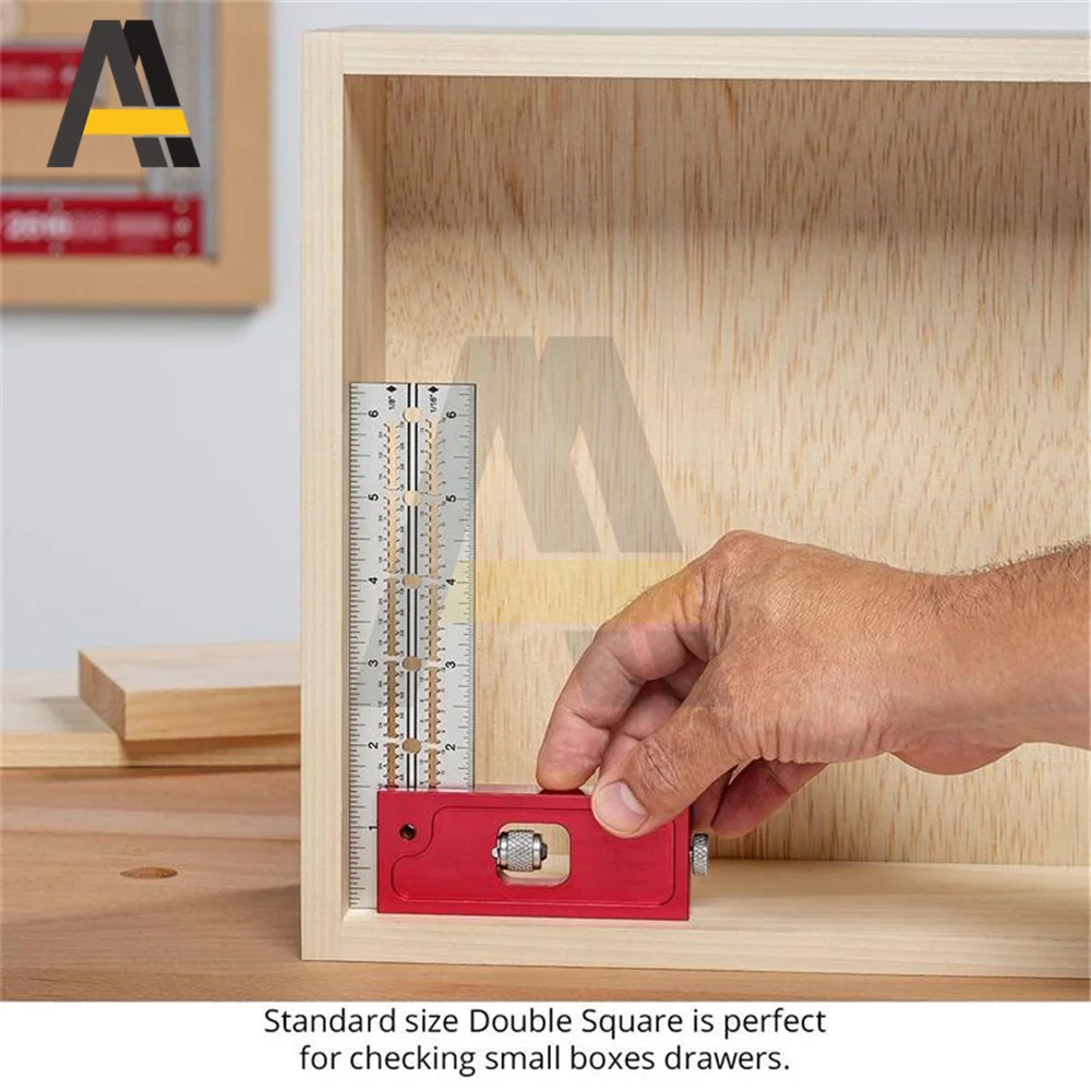 Масштабируемый инструмент линейка 6/12/18 дюймов для дятла регулируемое отверстие