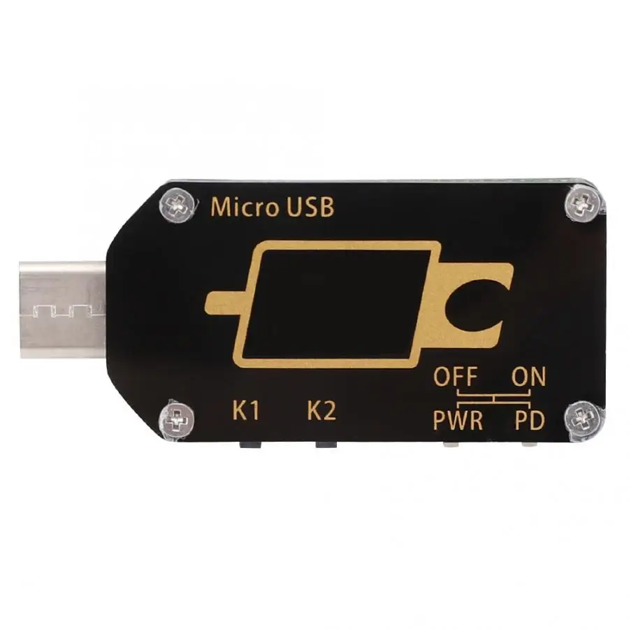 USB тестер цифровой вольтметр Амперметр тип-c DC измеритель напряжения тока