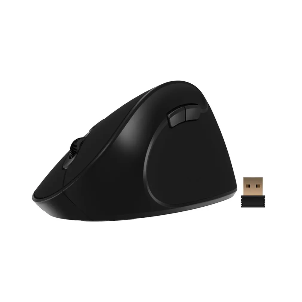 Delux M618SE игровая 2 4G беспроводная мышь 6 кнопок 1600 dpi эргономичная Вертикальная