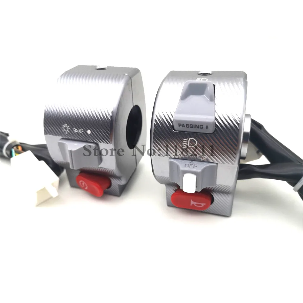 Руль управления светом RPMMOTOR 3D CNC для электрического мотоцикла скутера 7/8 дюйма 22