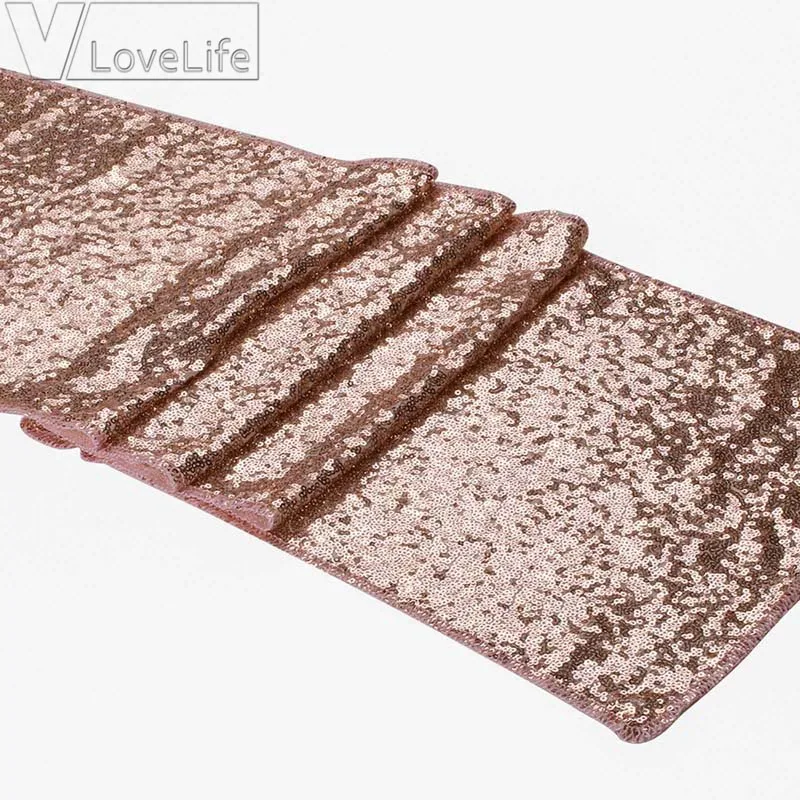 5 шт. розовое золото/серебро/золотые блестки настольная дорожка для