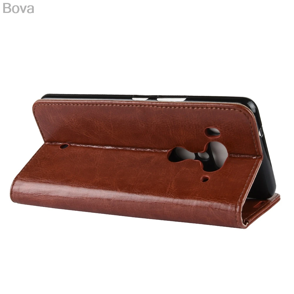 Премиум чехол из искусственной кожи для HTC U12 с держателем карт Plus защитный coque