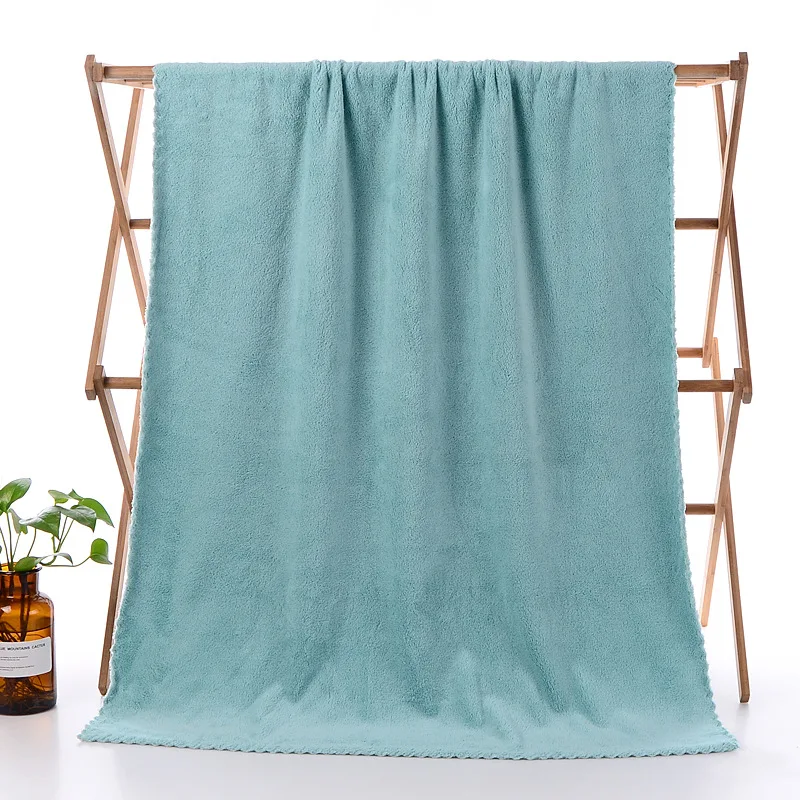 Суперабсорбирующие микрофибровые полотенца для ванны "Кораллин" - мягкие, удобные и прочные.