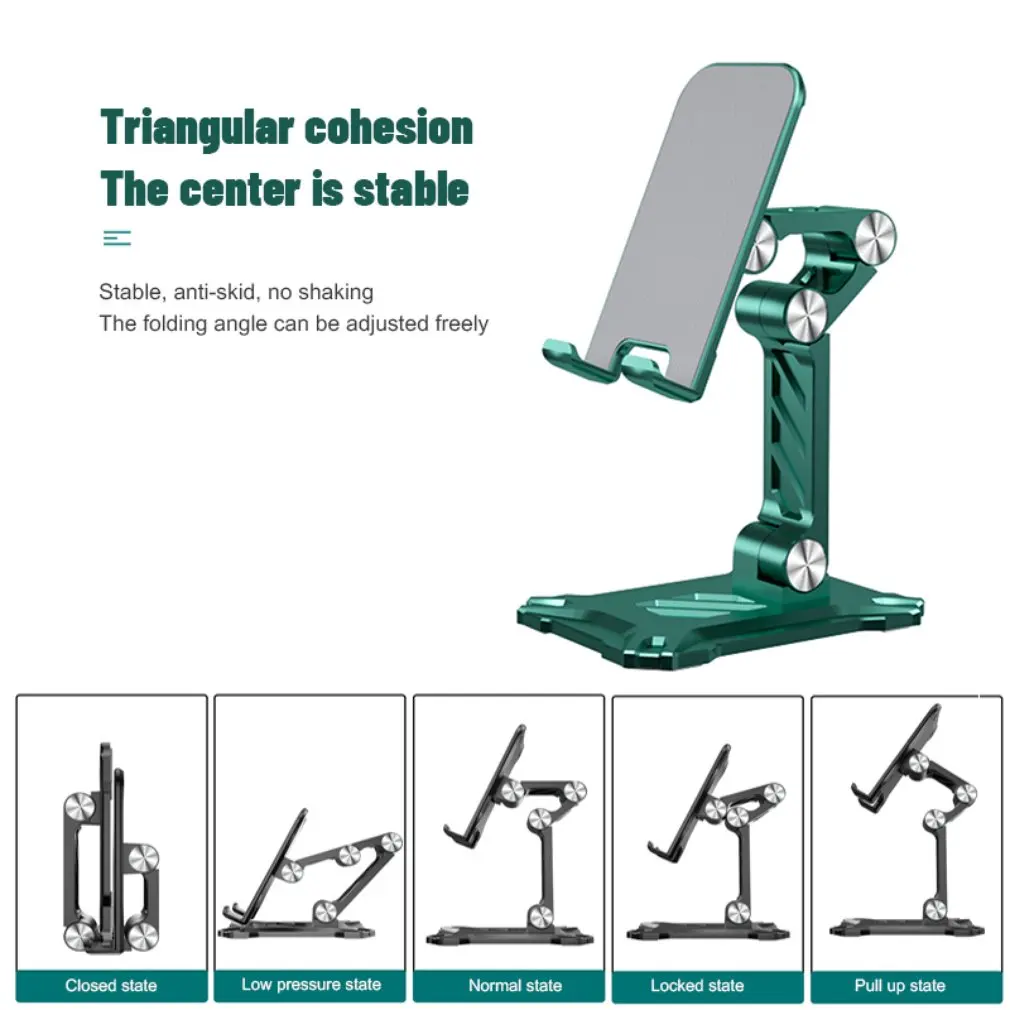 

New Desk Mobile Phone Holder Stand For iPhone iPad Xiaomi Adjustable Desktop Tablet Holder Universal Table Cell Phone Stand