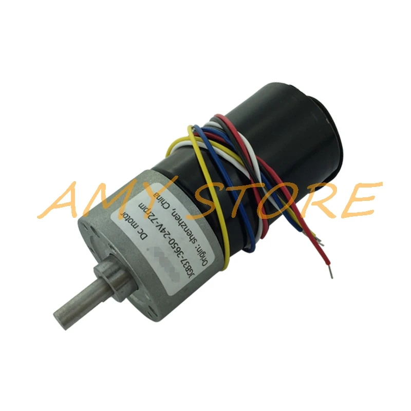 12-30V 24V 25W 5 проводов Скорость уменьшить с бесщеточным двигателем постоянного тока Шестерни мотор JGB37-3650 1280/800/425/266/216/142/88/60/47/29/15/9RPM PWM FG Pluse