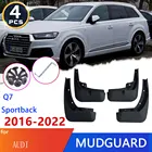 Автомобильные шины, брызговики для Audi Q7 Sportback 2016  2022 Perodua, дорожные щитки, брызговики, брызговики, аксессуары 2017