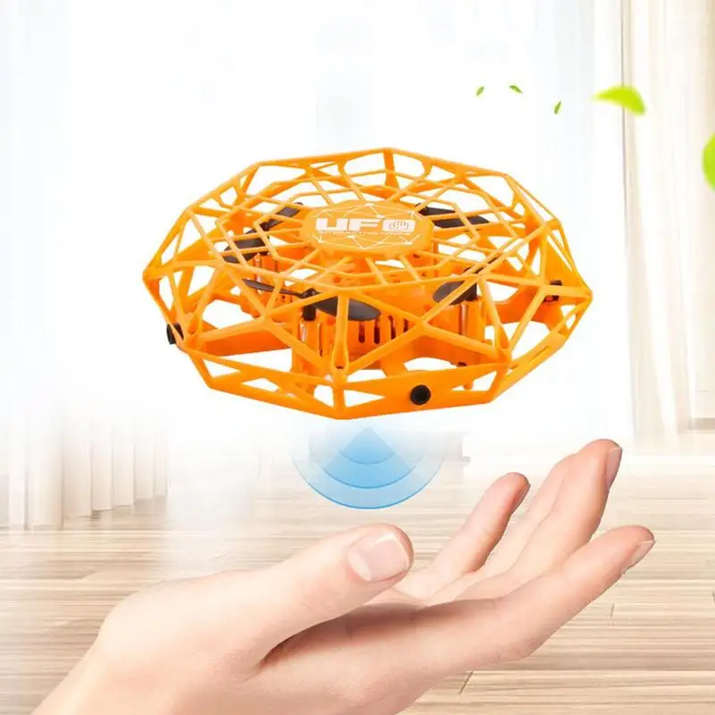 360 градусов анти столкновения Летающий вертолет НЛО ручной летающие дети игрушка