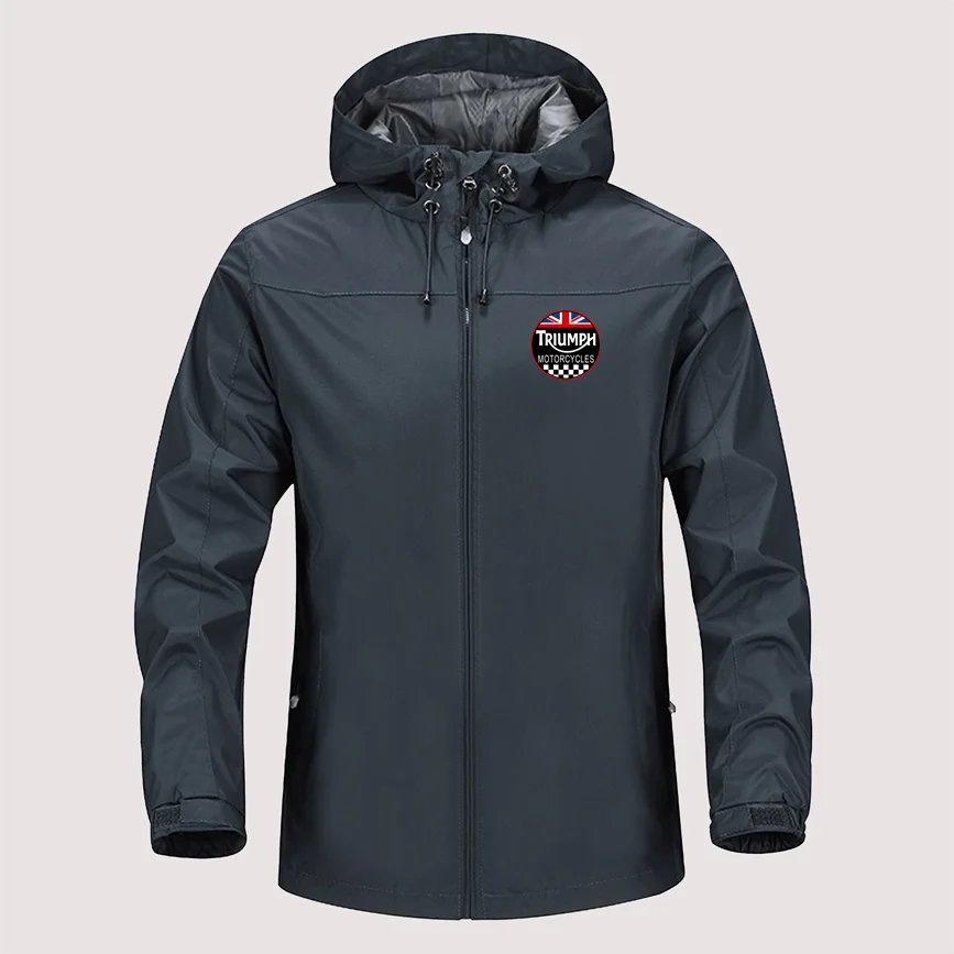 

Triumphs Outdoor jackets sport hunt Windproof Jackets Hooded Comfortable Unisex Fashion men Outdoor Jackets TOPS N034