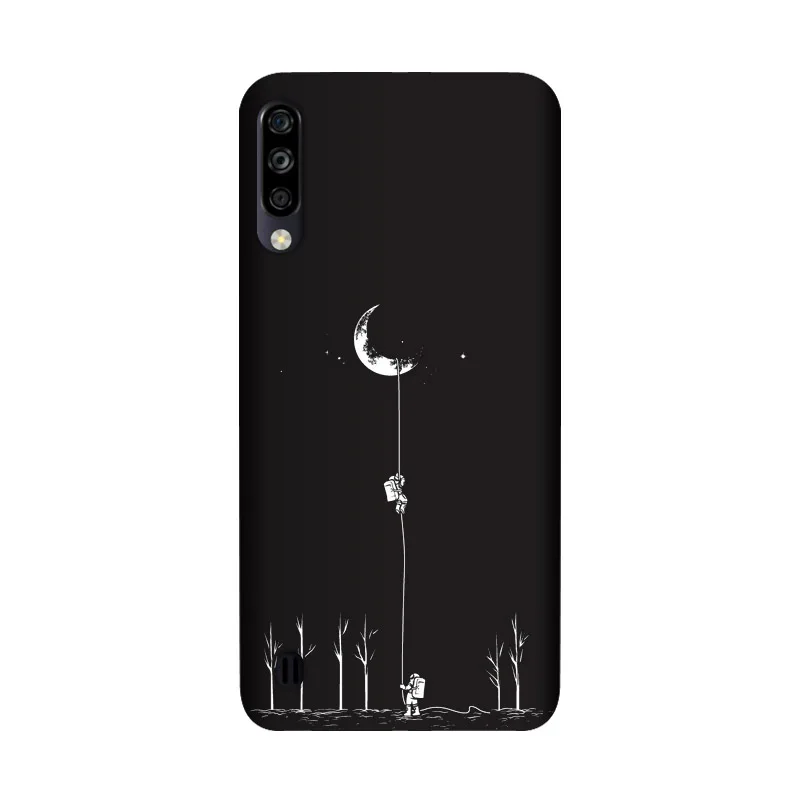 Мягкий силиконовый чехол из ТПУ для ZTE Blade A7 2020 задняя крышка с рисунком Матовые