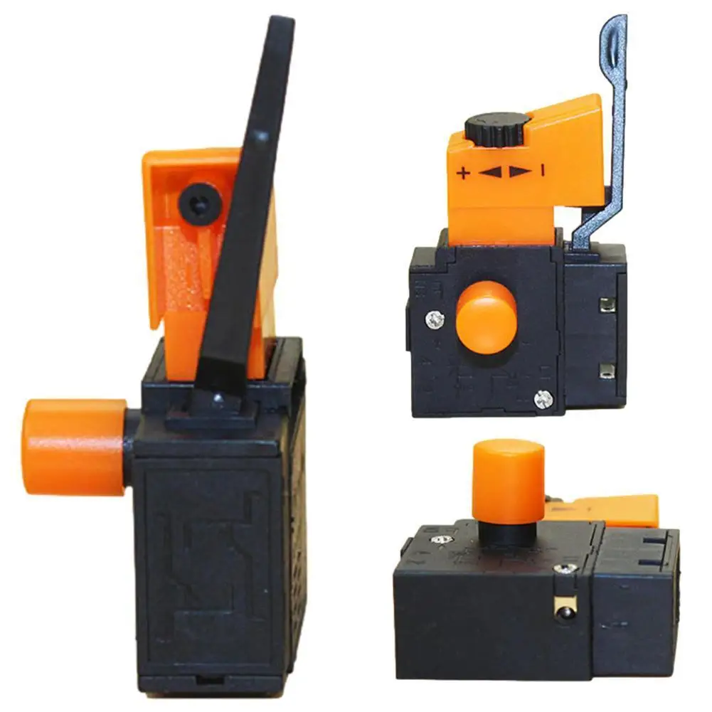 

1PC AC 250V/6A FA2-6/1BEK Adjustable Speed Switch For Electric Drill Trigger Switches Power Tool Accessories Drop Shipping