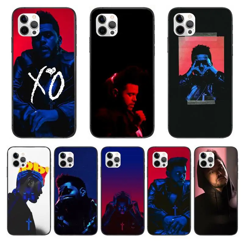 

New The Weeknd Starboy Pop Singer Phone Case For IPhone 11 12 13 Mini Pro XS Max 6 7 8 Plus 6S X XR Black Cover Shell