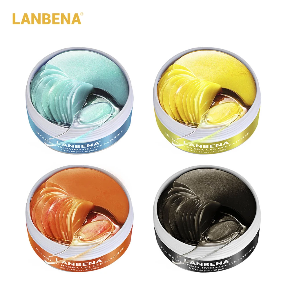 Коллагеновая маска для глаз LANBENA Антивозрастная восстанавливающая