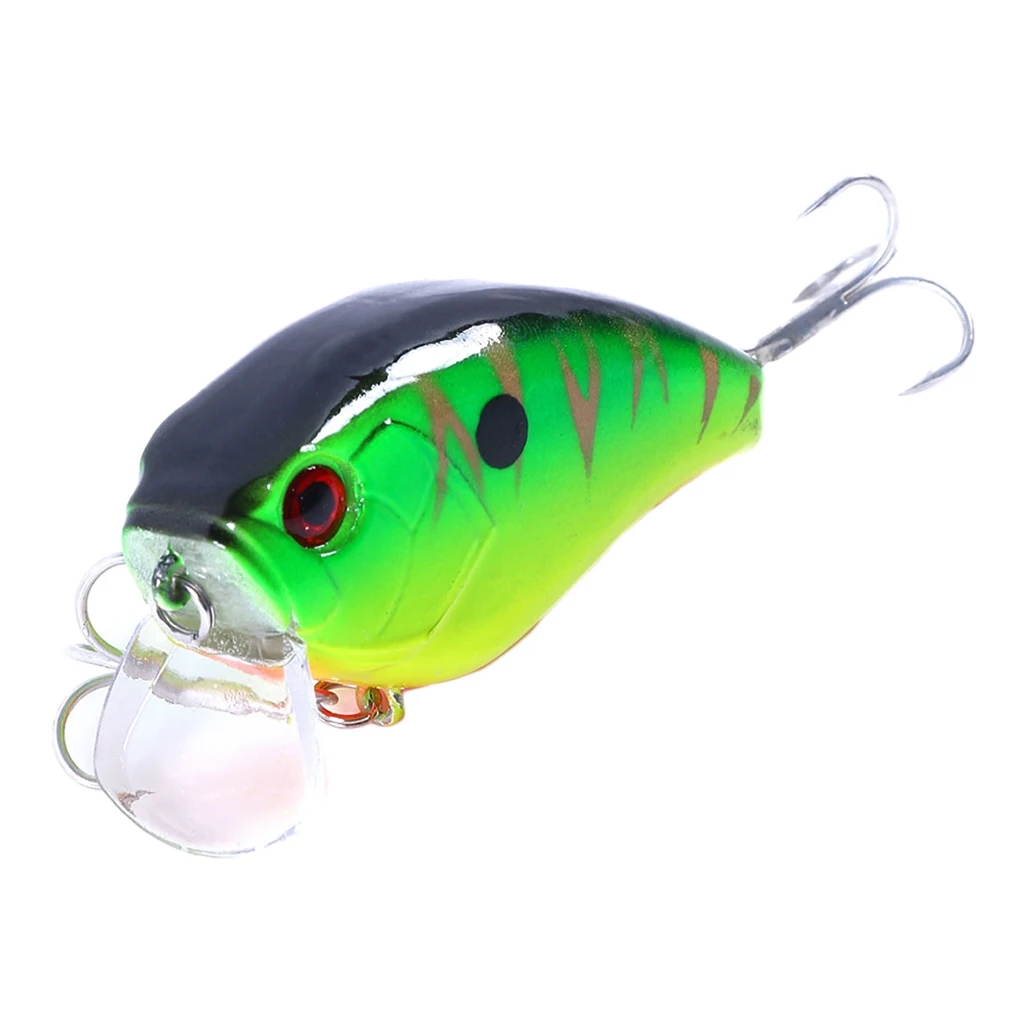 

2.36inch 17g Fishing Lure Minnow Crankbait Artificial with 2 Treble Hooks