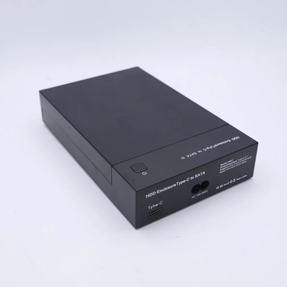 3 5 дюймовый корпус внешнего жесткого диска Type C на Sata Usb 1 &quotSata3.0 внешний чехол Hdd