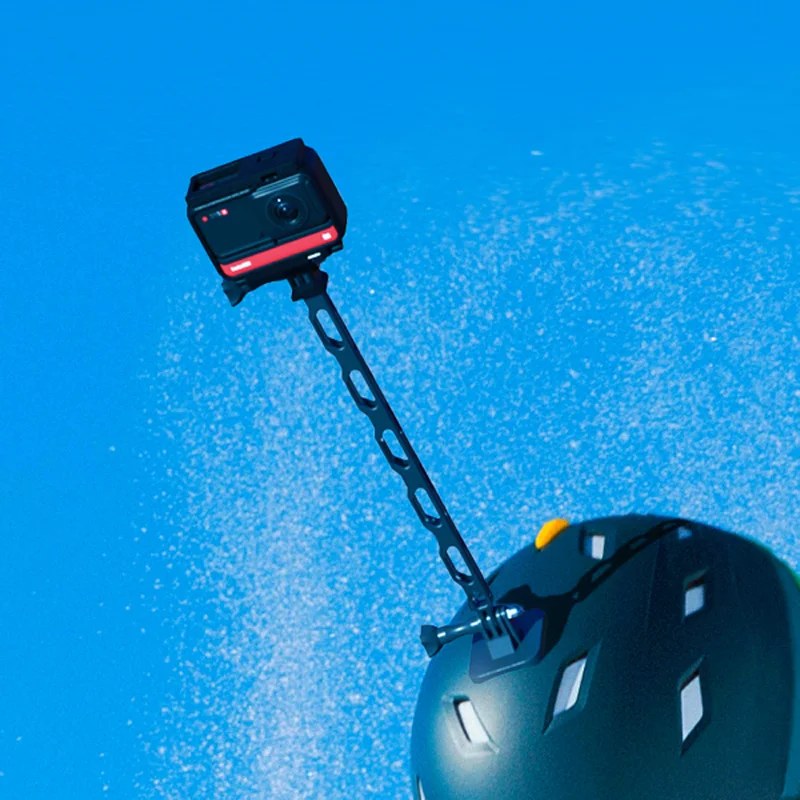 Крепление Insta360 ONE R / X2 для шлема с единорогом GoPro Hero 9 8 7 6 Max DJI экшн катания на лыжах